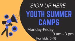 Click to sign up for summer camp online.